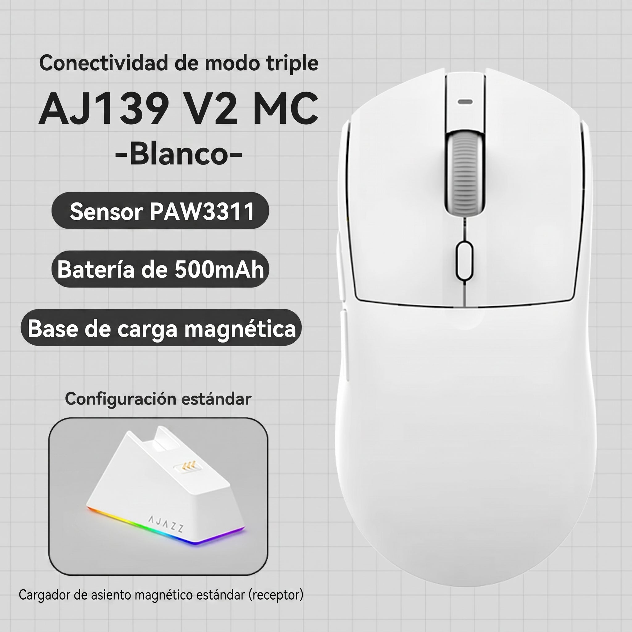 Ajazz Aj 139 V2 MC (Envío gratis Ecuador)