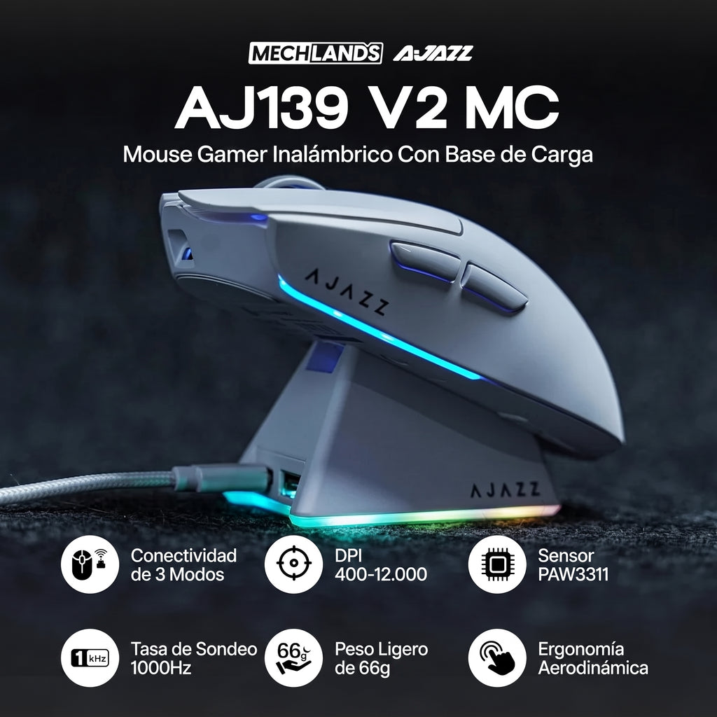Ajazz Aj 139 V2 MC (Envío gratis Ecuador)